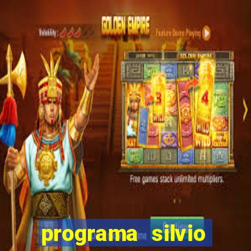 programa silvio santos de hoje foi gravado quando